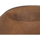 Armani Cognac Leather Armchair